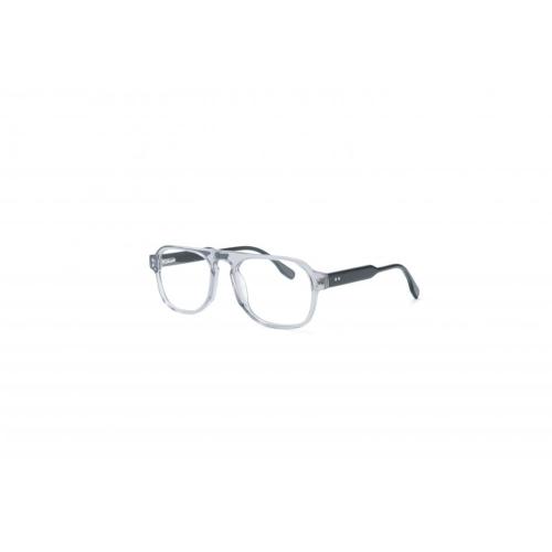 Gafas unisex de estilo de aviador negro gris mate