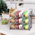 2 Pack Can Container Organisateur pour garde-manger