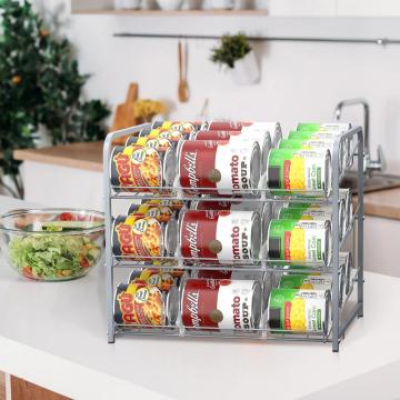 2 Pack Can Container Organizer for Pantry