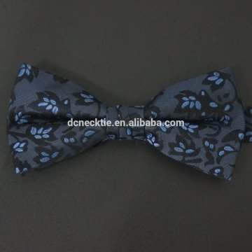 customize school cool bowtie 100% silk jacquared woven