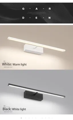 Modern LED Bathroom Mirror Lamps for Stylish Lighting