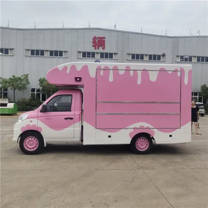 Sweet Chocolate Eclair Mobile Dessert truck