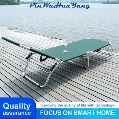 Foldable Sun Lounger for Garden Comfort