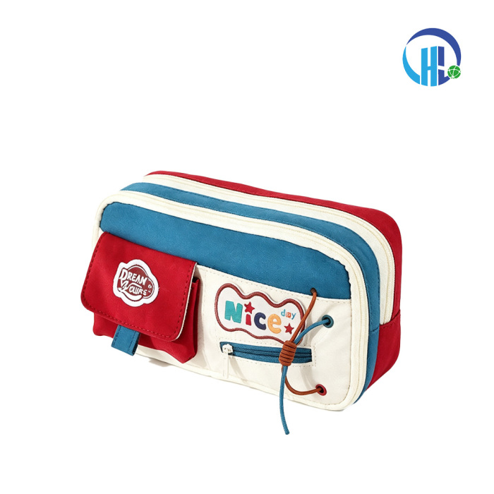 Kantong Blok Warna Retro Baru untuk Penggunaan Lucu dan Fungsional