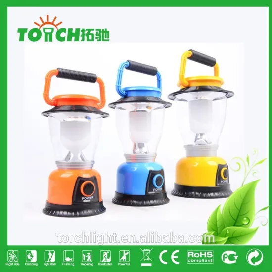 outdoor camping Lamp Rechargeable Light hiking use 4AAA battery colorfulhigh power camping lights for solar led lantern