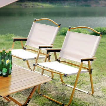 Portable Foldable Metal Chair Table Cover for Modern Outdoor Camping