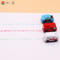 Car Shape Kids Toy Self-inking rolling stamps