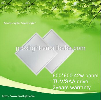 hot sale office using, ultra-thin 60*60 led panel lighting SMD2835 40w panel led