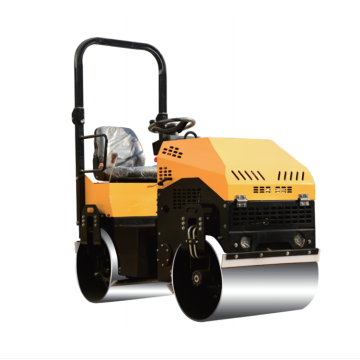 Double drum 1 ton road roller