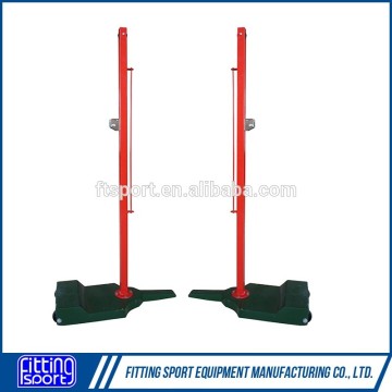 Heavy-duty portable badminton net and post system