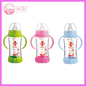 cheap borosilicate glass baby bottles