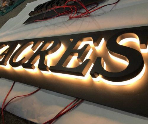 Backlit Letter Signs Custom 3D Sign