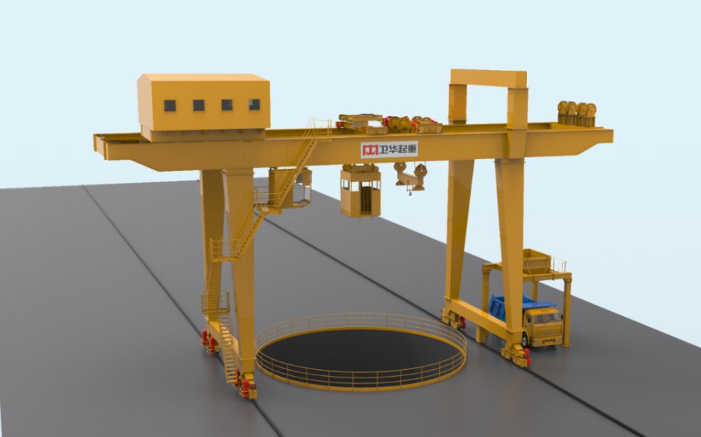 vertical-shaft-gantry-crane-high-height