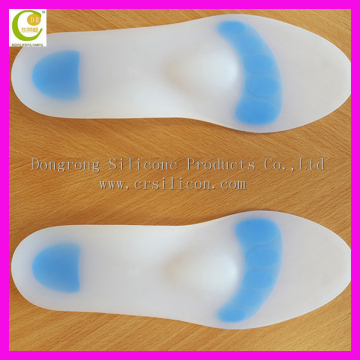 Gel Silicone Insole,Silicone Gel Insoles For Toe,Silicone Orthotic Insoles