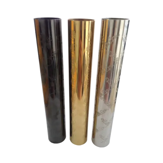 Stainless steel etching pipe