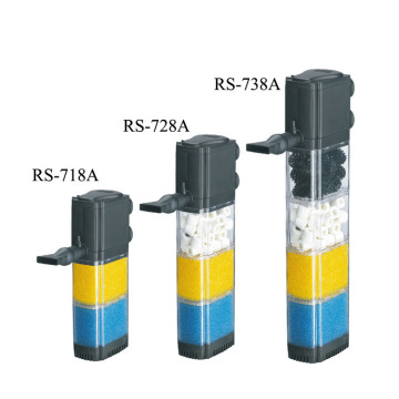 Pemisah protein dan filter pneumatik untuk tangki ikan air laut: Model RS-718A, RS-728A, RS-738A