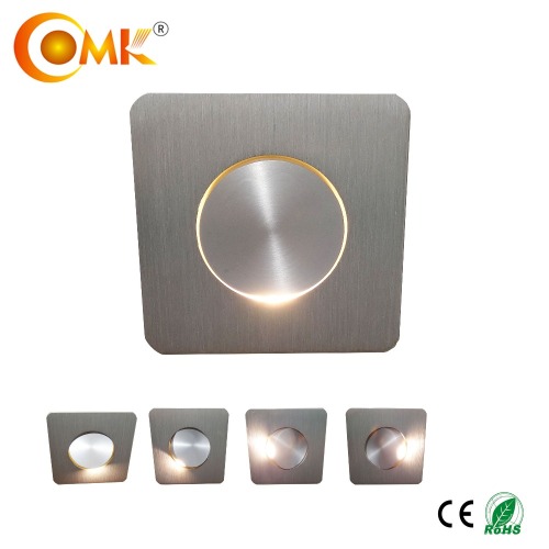 1w/3w indoor led wall light for hotel, home