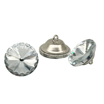 Wholesale Furniture Decorative Glass Crystal Buttons - Pinlong Sofa Pull Buttons