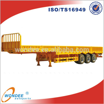 China Supplier Cargo Fence Trailer 40t 3 Axle