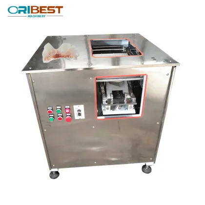 Automatic Frozen Fish Slicer Machine for Herring, Tilapia, and Parrot Fish Fillet Deboning
