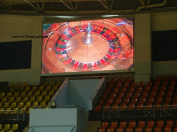 Flexible Sport Stadium Led Display Signs , 1r1g1b P6 Rgb Dynamic Led Panel