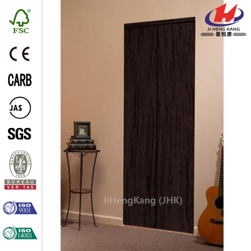 JHK-F01 baratos diseños de puerta Interior de madera plegable