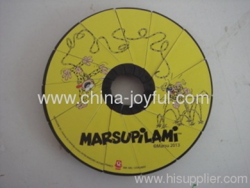 Plastic Frisbee Can Transform To Be Bigger 