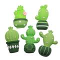 Kawaii Cactus Flatback résine Cabochons Scrapbooking pour téléphone cheveux arc décoration embellissements bricolage artisanat