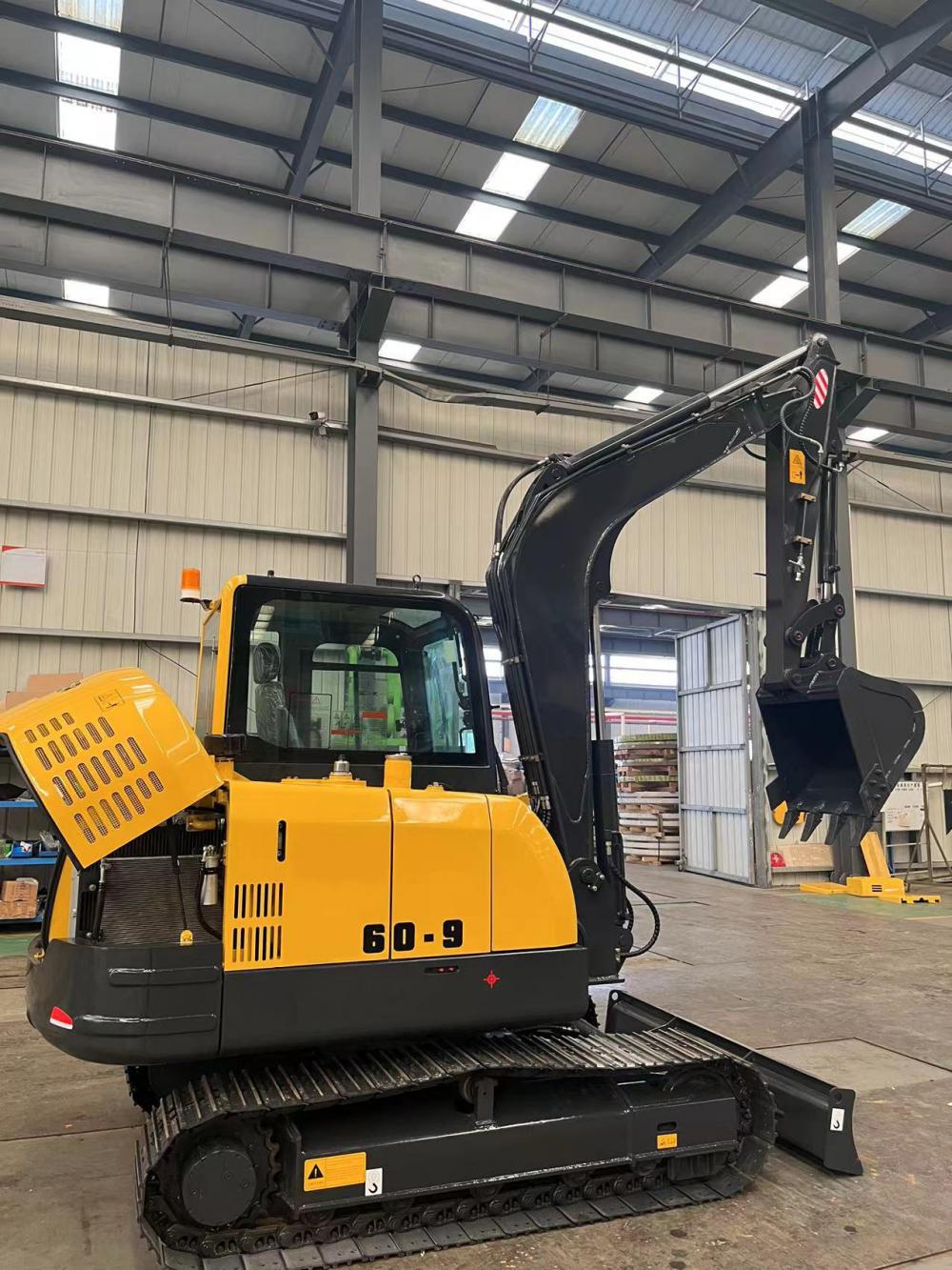 Spécifications de mini-excavateur compacte de 6 tonnes bon marché