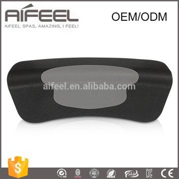 Whrilpool bathtub spa use black color waterproof bath pillow with PVC Material