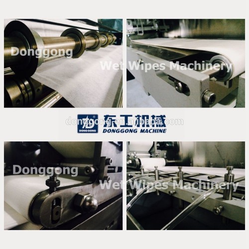 Dh12f Baby Wet Tissue Packing Machine, Wet Wipes Manufacturing Machine