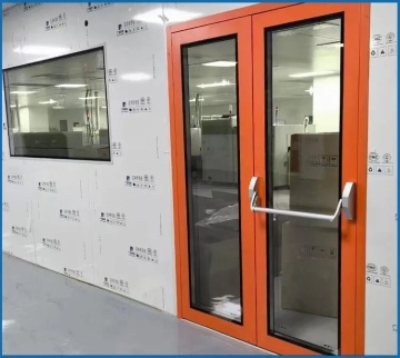 Glass exit Doors for Emergency