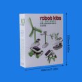 6 IN 1 Solar Robot Model Kit Science Toys for Children DIY Assemble Airplane Boat Car Train Model Educational Christmas Gifts