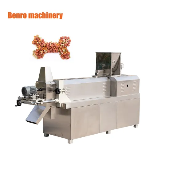 Double Screw Extruder Dry Dog Food Making Machine Manufacturers