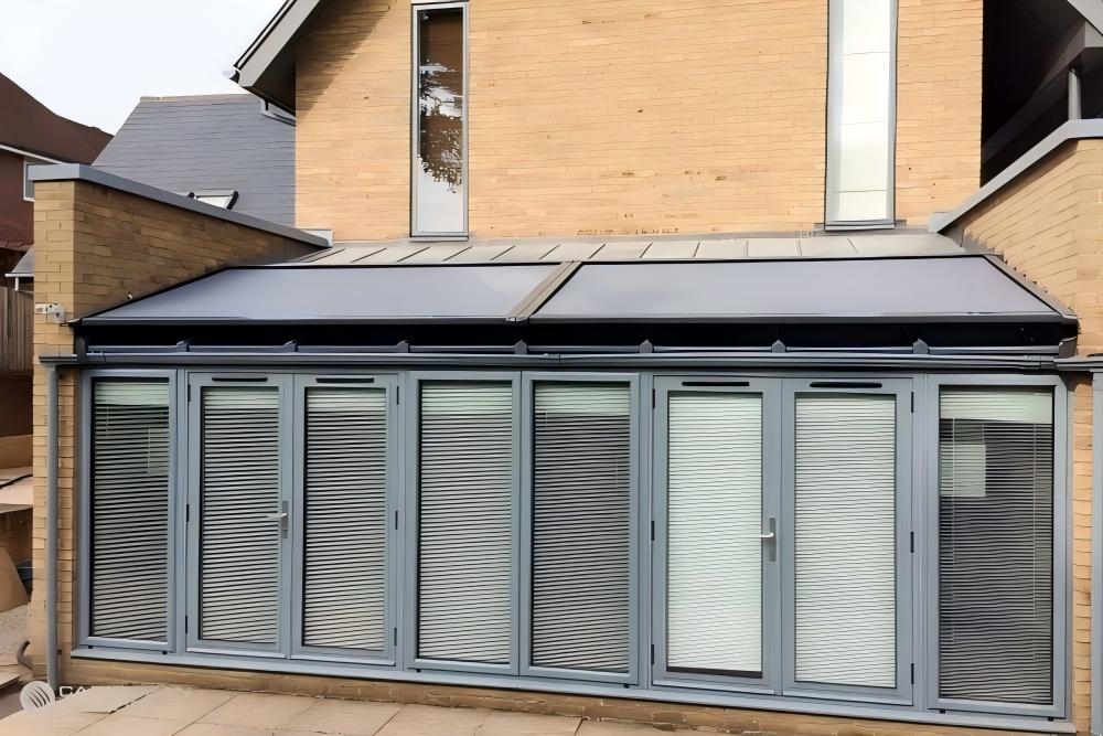 Solar shading curtain wall glass 