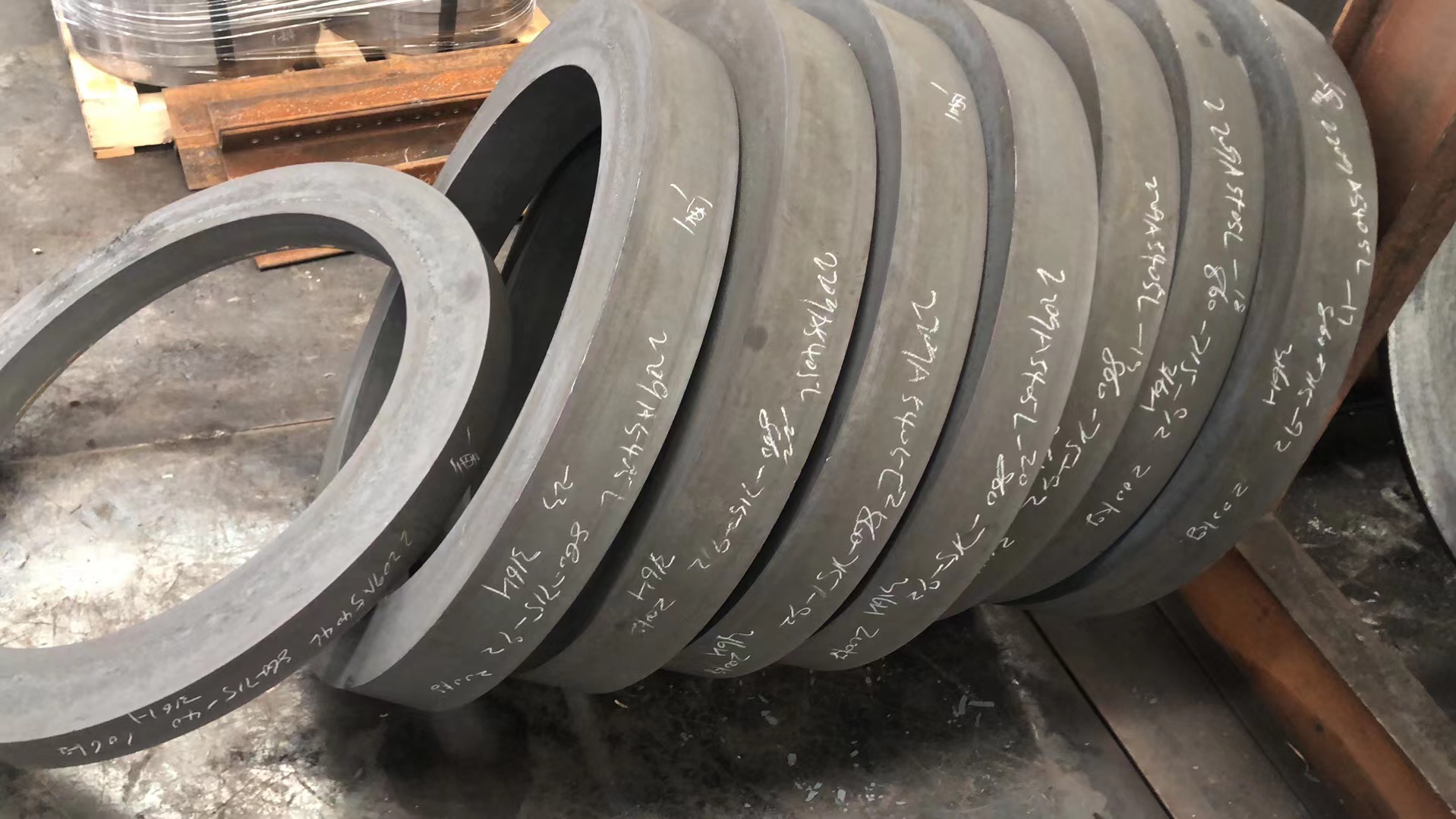 31CrMoV9 Large Forged Steel Rings For Pressure Vesse