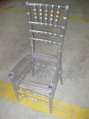 Résine Cristal Transparent chaise de Chiavari