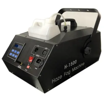 DMX512 Controlled 1500W Stage Fog and Haze Machine with Wireless Remote