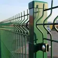 Protection clôture de la frontière de l'aéroport de maille métallique soudée incurvée