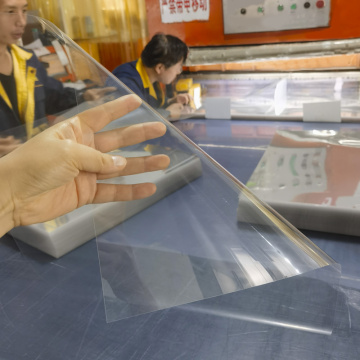 Transparent Plastic pet sheet uses