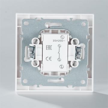 Elendax White Switch EU Tiêu chuẩn sử dụng ổ cắm của Đức+Công tắc tường PC