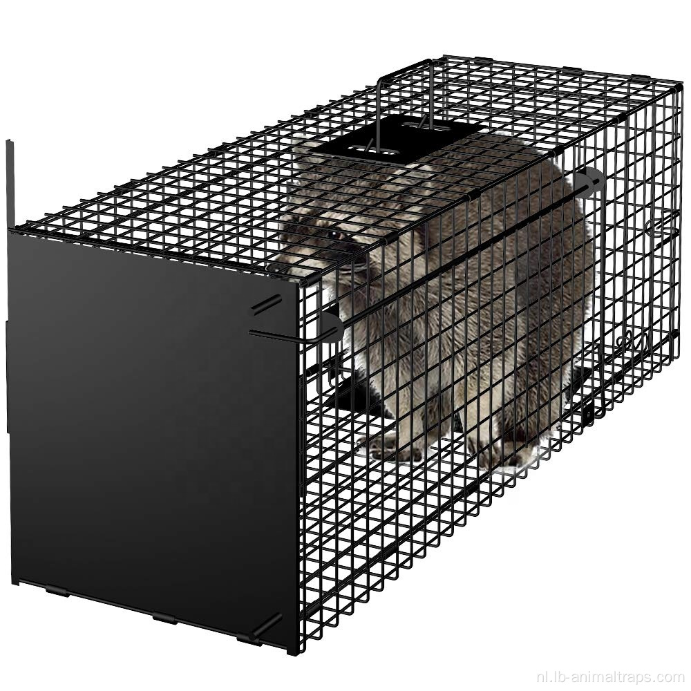 Humane levende dierenval vangst vrijgave kooi