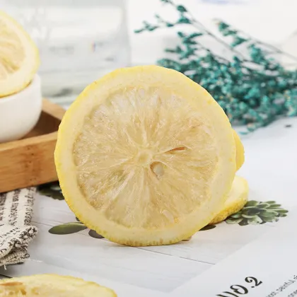 High Vitamin C Freeze Dried Lemon and Lime Slices for Whitening and Slimming Tea