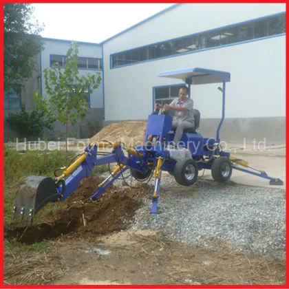 22HP Diesel Engine Towable Backhoe