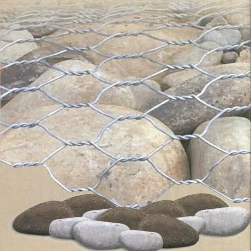 Plastic Coated Wire Hexagonal Gabion Cage