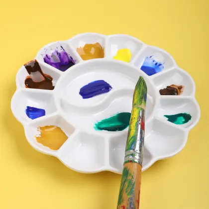 12-Well Imitation Ceramic Paint Palette