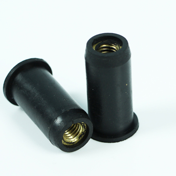 M4 Rubber Well Nuts Windshield Bolts - Motorcycle and Boat Hardware