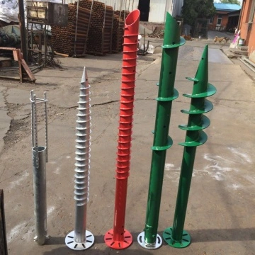 Screw Pile ASTM A123 ASTM A153 En 1997-1 A23.3 S6 Galvanized Easy to  Install Spiral Helical Anchor Bolt Ground Pile Fence Spike Metal Bolt Head  Anchor - China Helical Piles, Screw Piles