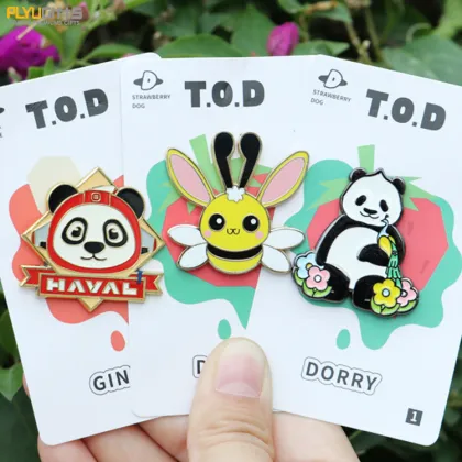 Custom Anime Enamel Brooches: Personalized Ghibli Studio Zinc Alloy Pins