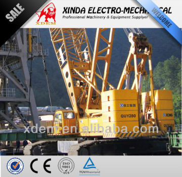 QUY280 XCMG 280 ton crawler crane for sale